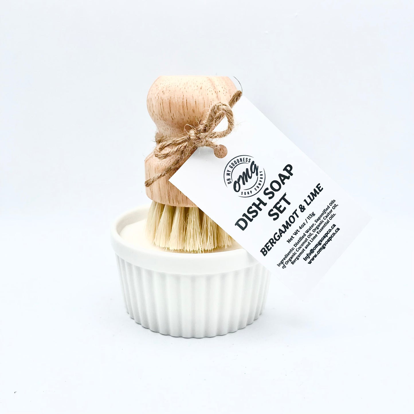 Dish Soap Set Bergamot & Lime