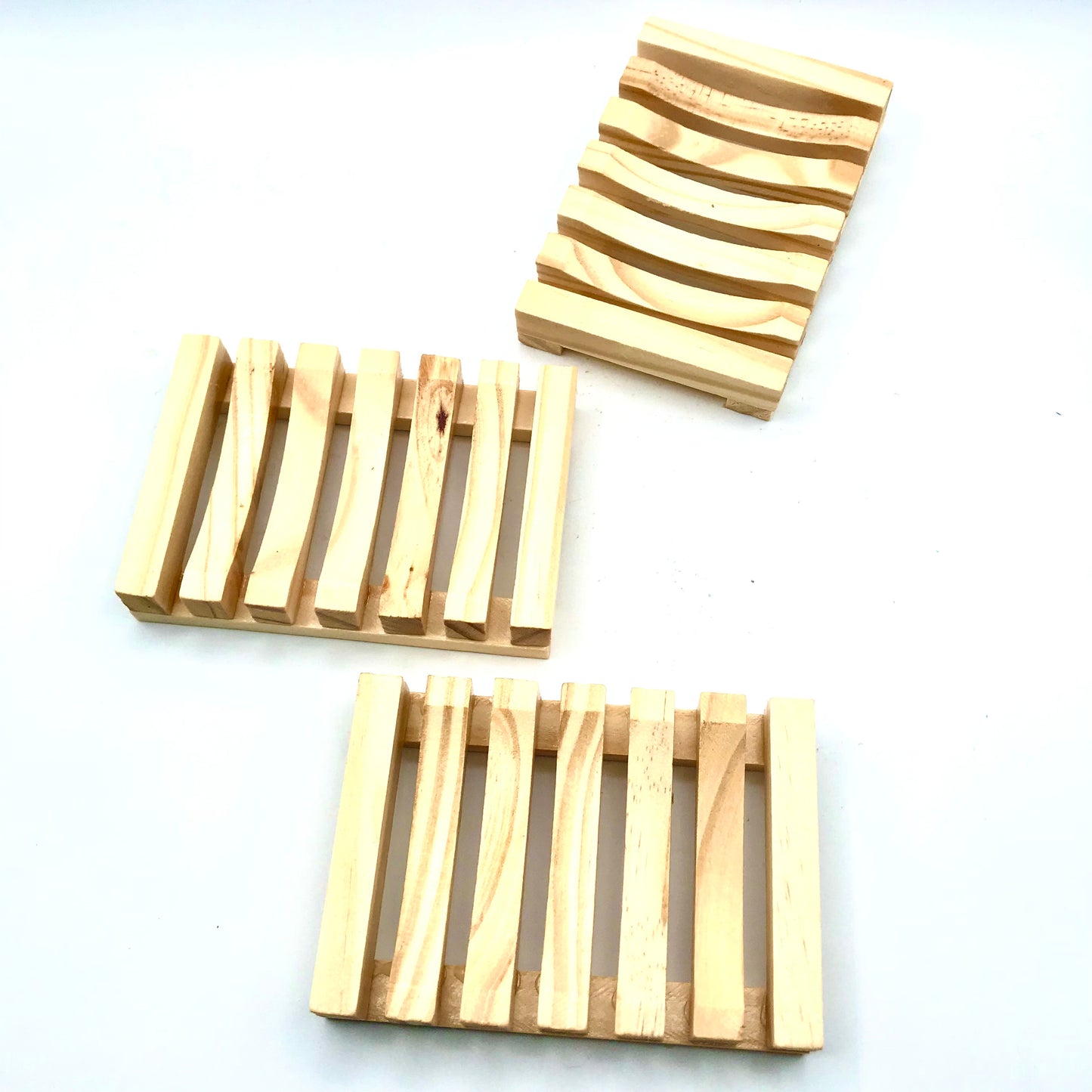 Soap Dish Light Wood
