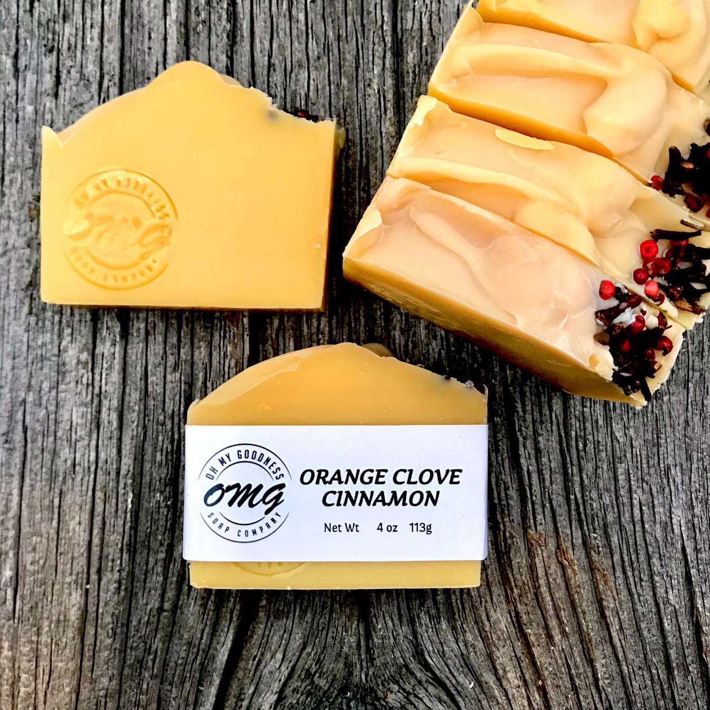 Orange Clove Cinnamon Soap